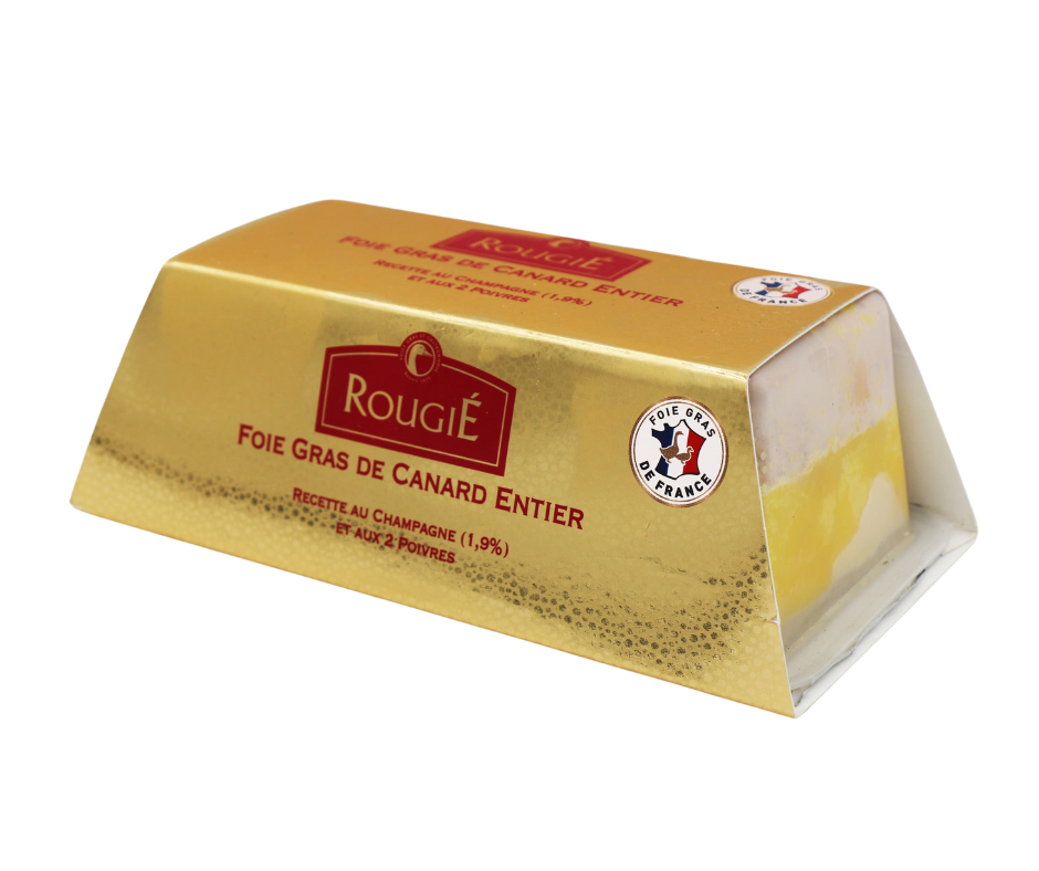 Whole Duck Foie Gras 2 Peppers and Champagne (1.9%) - Rougié