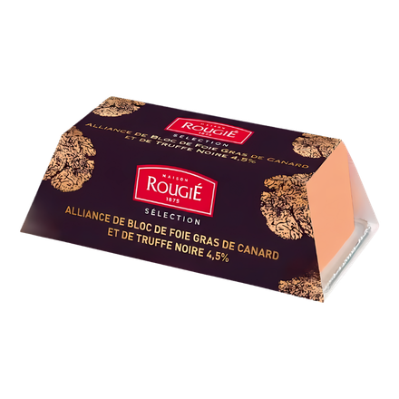 Block of Duck Foie Gras and Black Truffle (4,5%) - Rougié